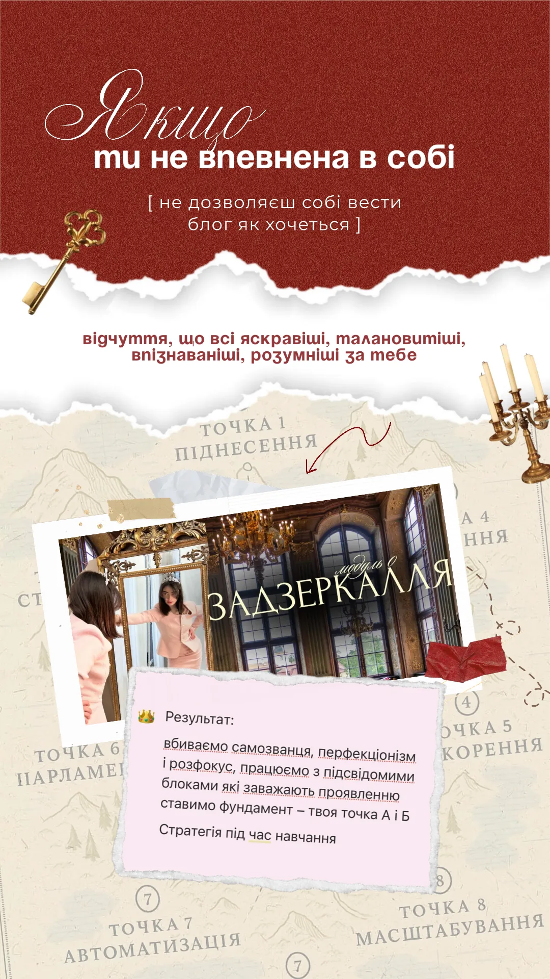 Story design / confidence and self-presentation